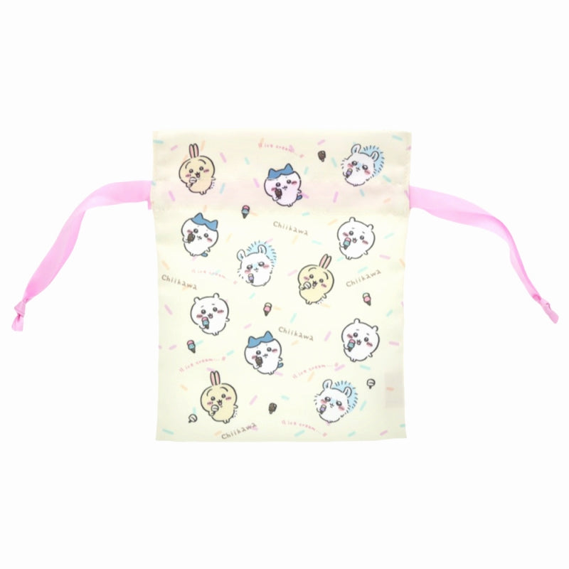 Chiikawa Drawstring Bag (Ice)
