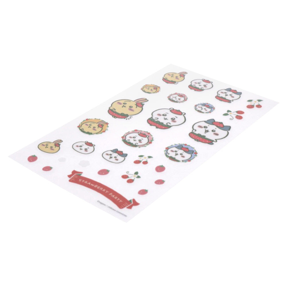 Chiikawa Decoration Stickers (Strawberry Pants)