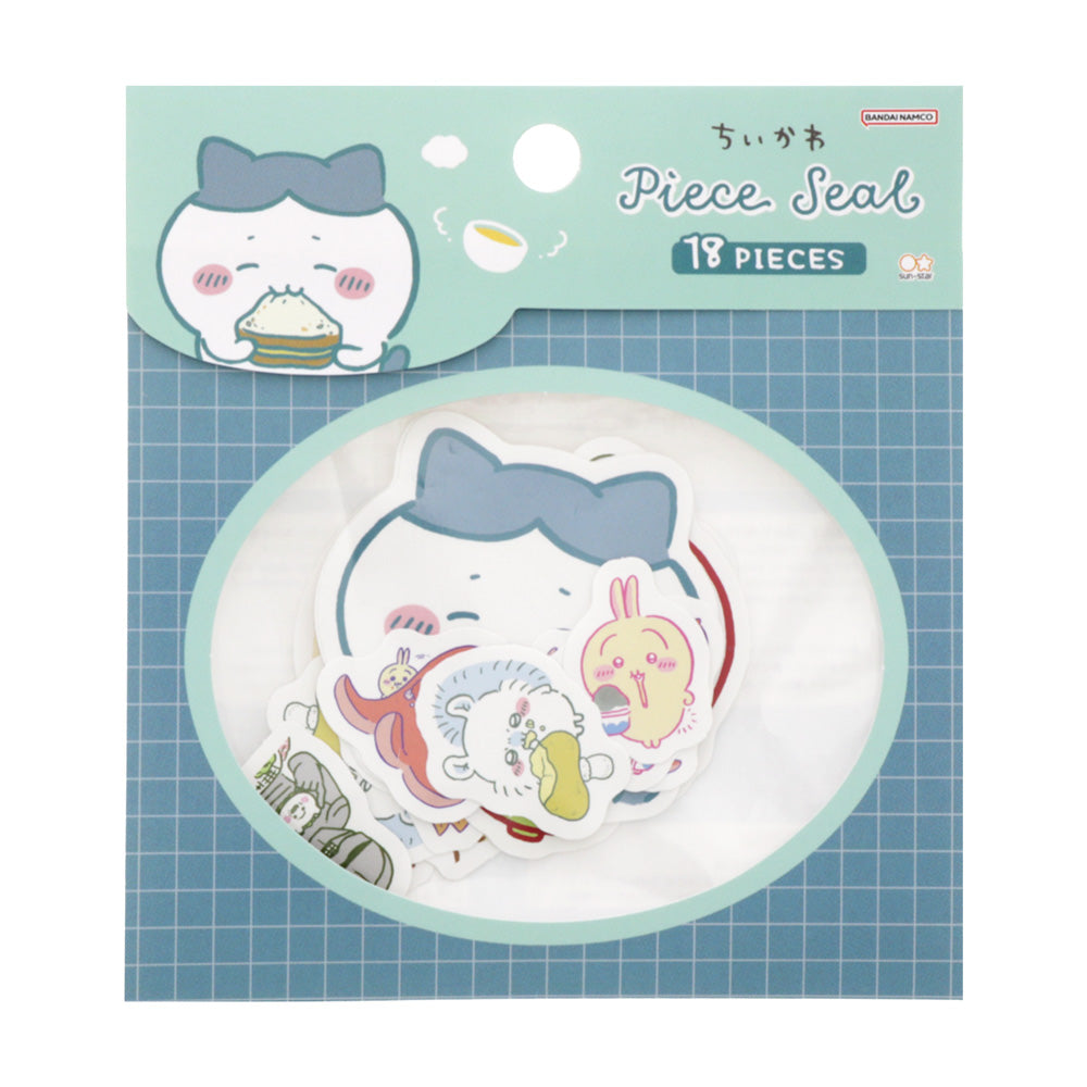 ちいかわ ピースシール（もぐもぐブルー）