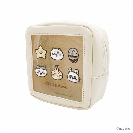 Chiikawa Mesh Box Pouch WH