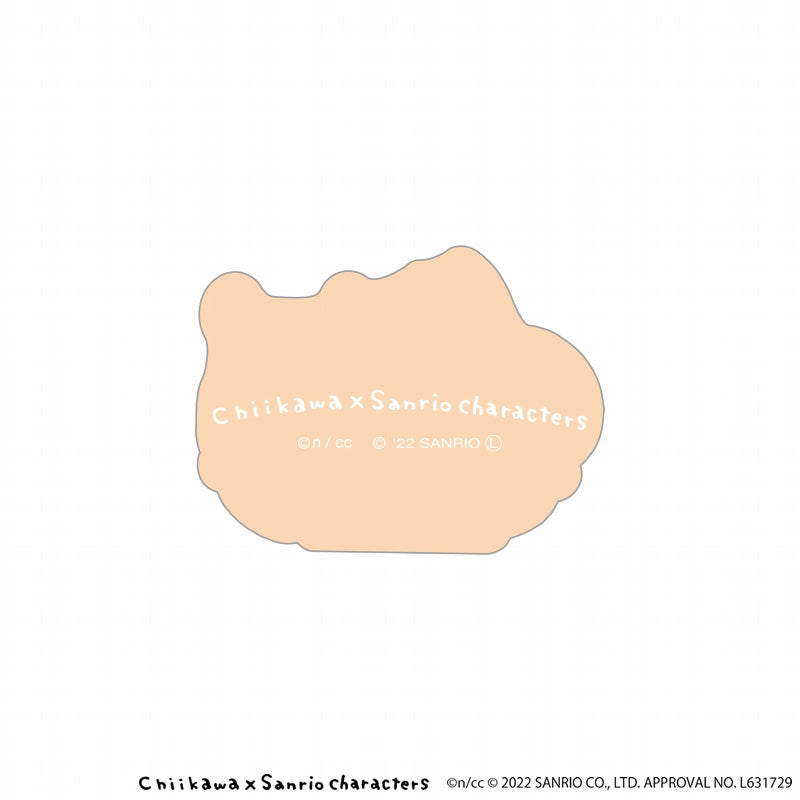 Chiikawa × Sanrio Characters Acrylic Clip (Pom Pom Purin Usagi)