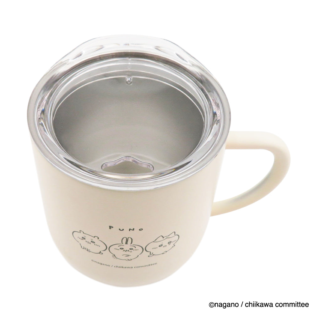 吉伊卡哇 蓋子不銹鋼保溫杯（PUN！×3）