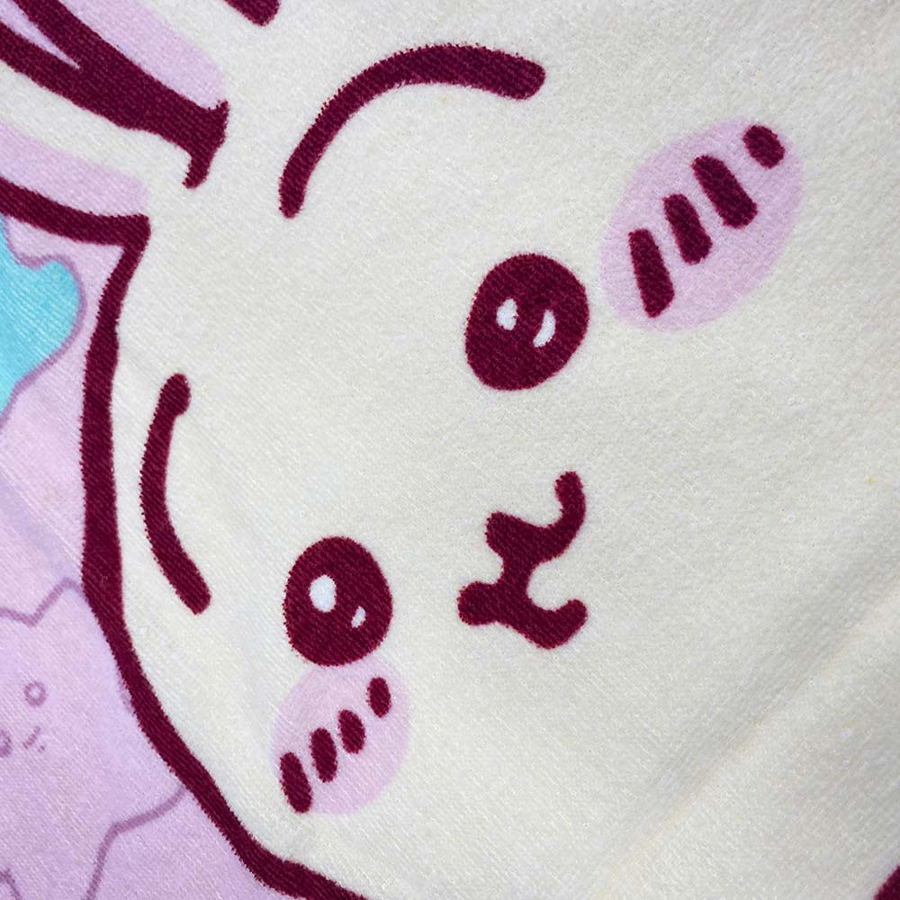 Chiikawa Junior Bath Towel (Rinrin Chiikawa)