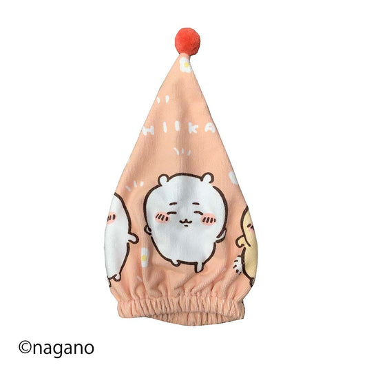 Chiikawa Cap Towel (Flowers and Chiikawa)