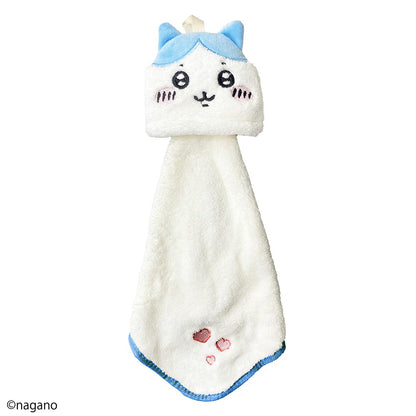 ちいかわ マスコットマイクロループタオル（ハチワレ）