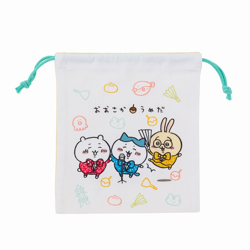 Chiikawa KANSAI Drawstring Pouch