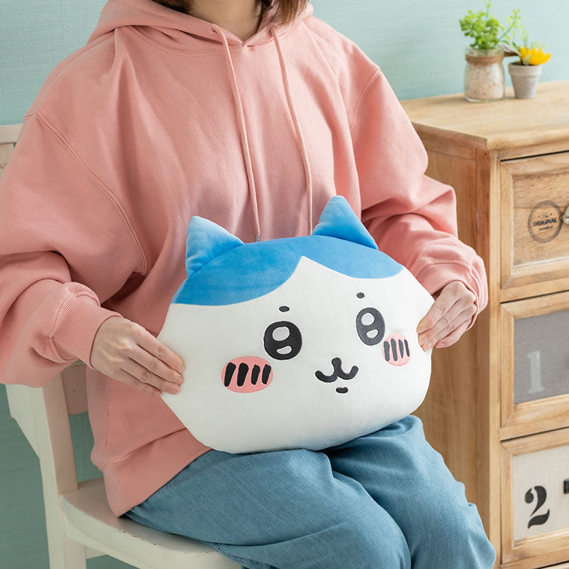 Chiikawa Face Cushion (Hachiware)