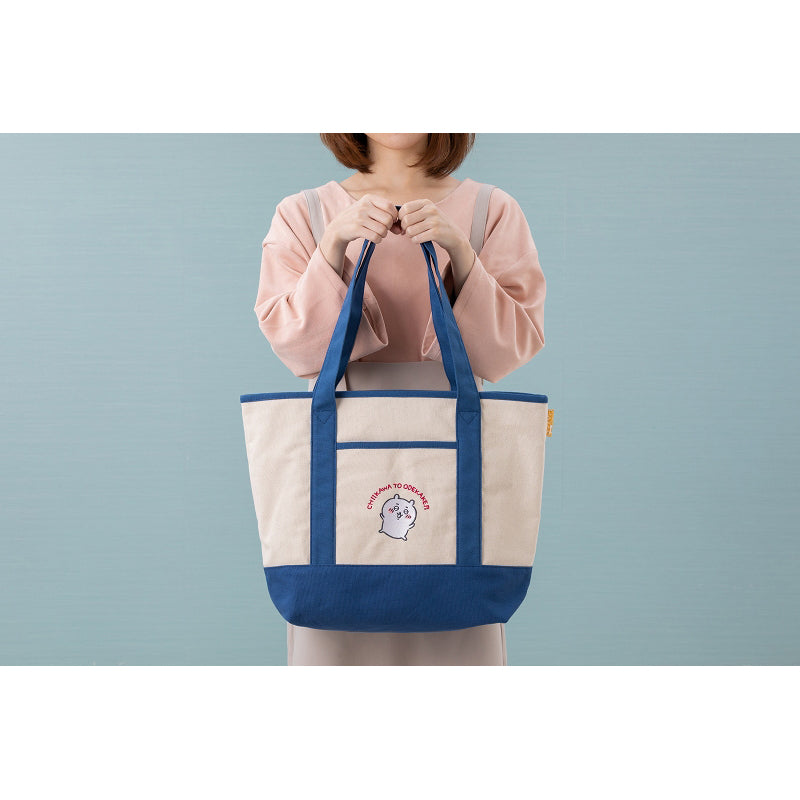ちいかわ 刺繍なキャンバストートバッグ