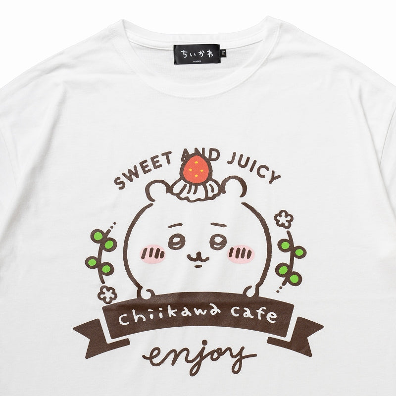吉伊卡哇 Cafe 寬版T恤 甜點款 白色【每筆訂單每尺寸限購2件】