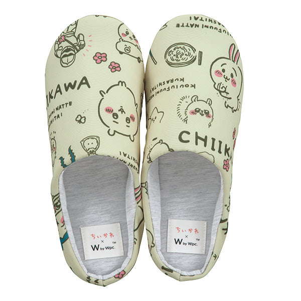 Chiikawa Room Shoes Illustration