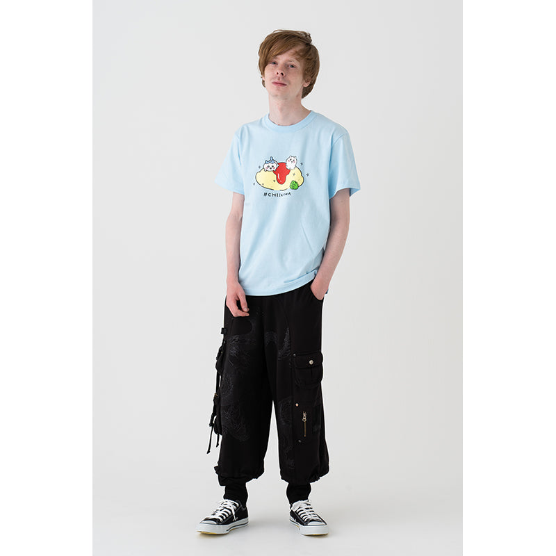 Chiikawa Omurice T-Shirt (Light Blue)