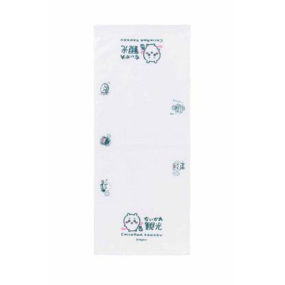 Chiikawa Tourism Face Towel (Chiikawa Tourism Souvenir Style)