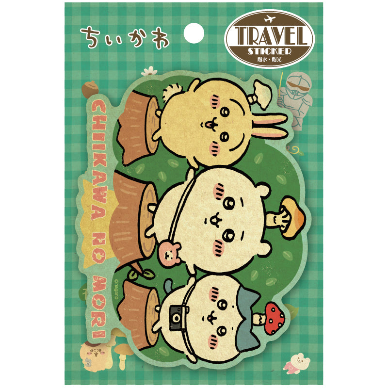 吉伊卡哇 旅游贴纸（1）吉伊卡哇＆哈奇喵＆乌萨奇