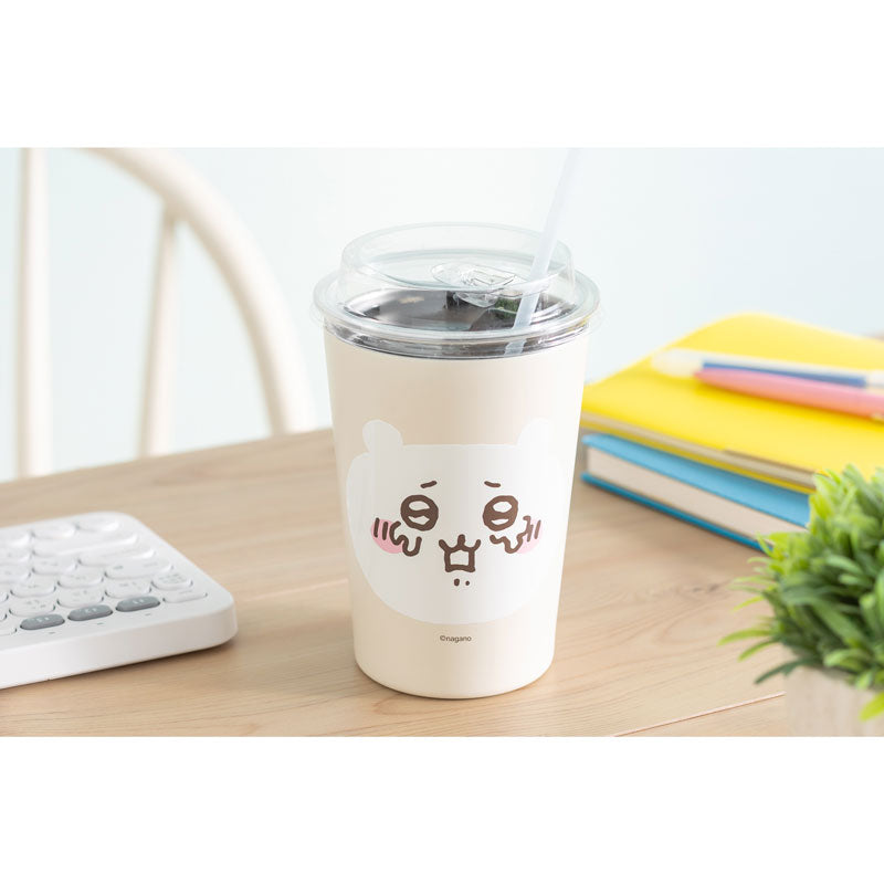 吉伊卡哇 便利店飲料可放的保冷・保溫瓶（在哭）
