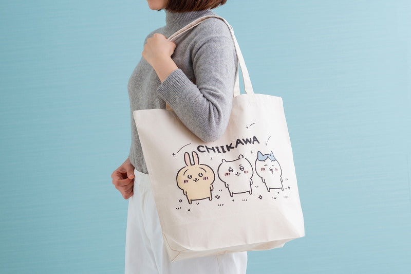 Chiikawa Large Tote Bag (Group)