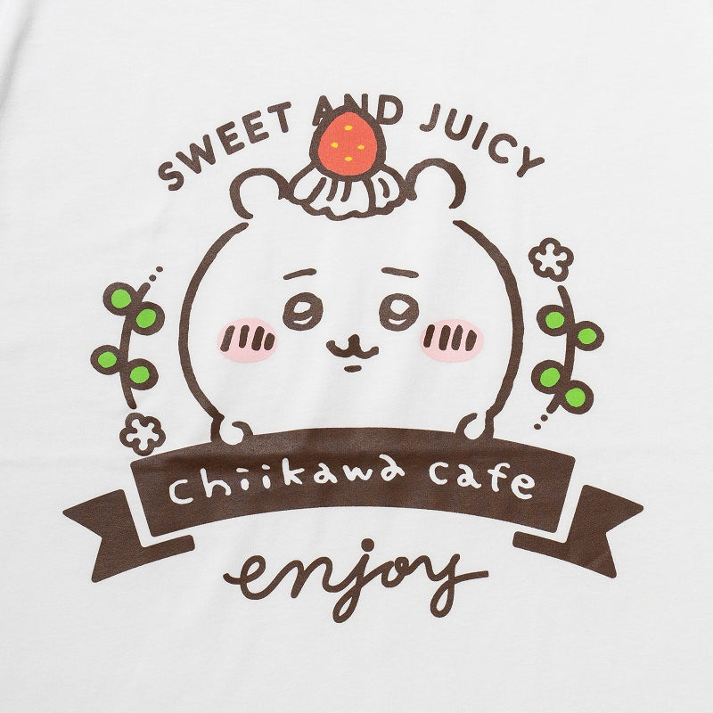 吉伊卡哇 Cafe 寬版T恤 甜點款 白色【每筆訂單每尺寸限購2件】