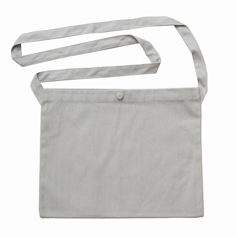 Chiikawa Canvas Sacoche Group (Light Gray)