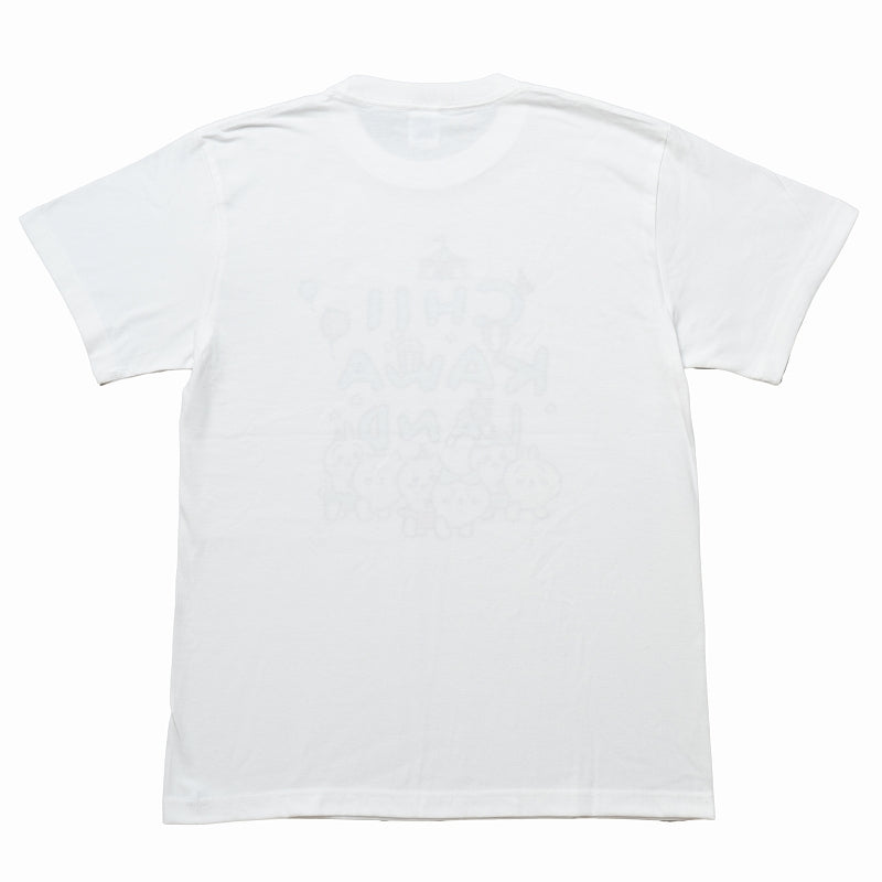 ちいかわらんど Tシャツ ちいかわカー ホワイト