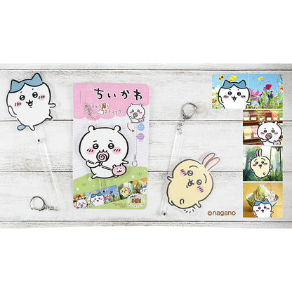 Chiikawa Character Photography Stick (Hachiware: Roger)