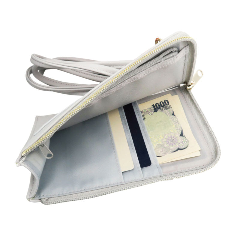 치이카와 스마트폰 숄더 파우치 (GY)