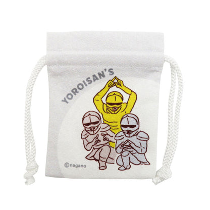 Chiikawa Bean Drawstring Pouch (Yoroi-san and Friends)