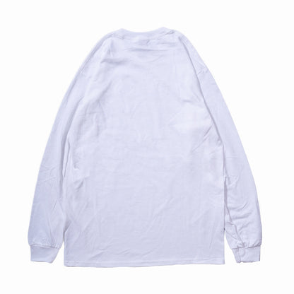 치이카와 FACE L/S T셔츠 화이트