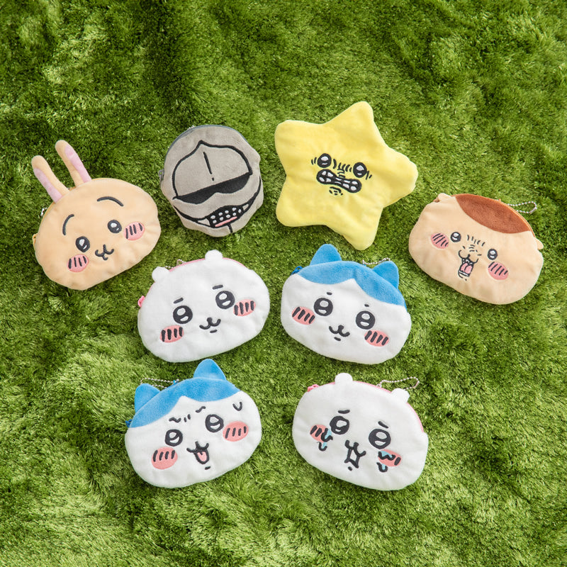 Chiikawa Character Pouch Series Trading Face Pouch [BOX] (8 Pieces, 8 Types)
