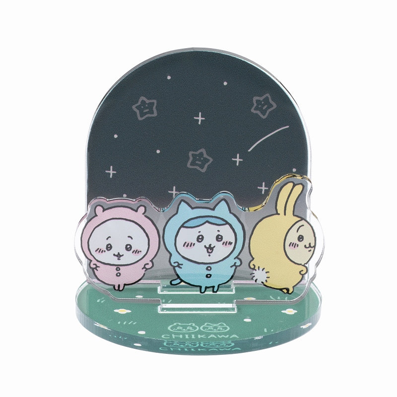 ちいかわ なかよしおでかけプチアクリルスタンド（よるのおさんぽ）