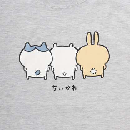 Chiikawa Back Style T-Shirt (Ash)