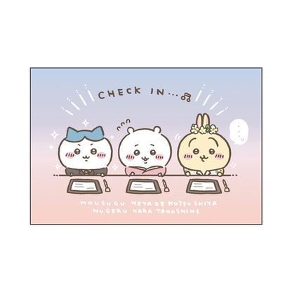 ちいかわ ポストカード4枚セット（ちいかわ観光）