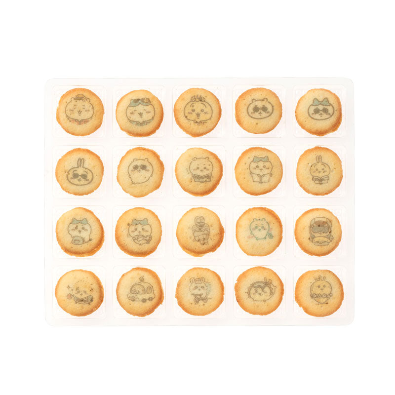 ちいかわと旅行に行ってきちゃいました！チョコラングドシャ プリントクッキー