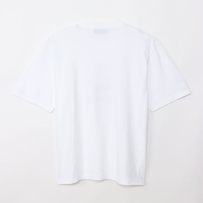 Chiikawa × Marions Crepe Big T-shirt Strawberry Popping White