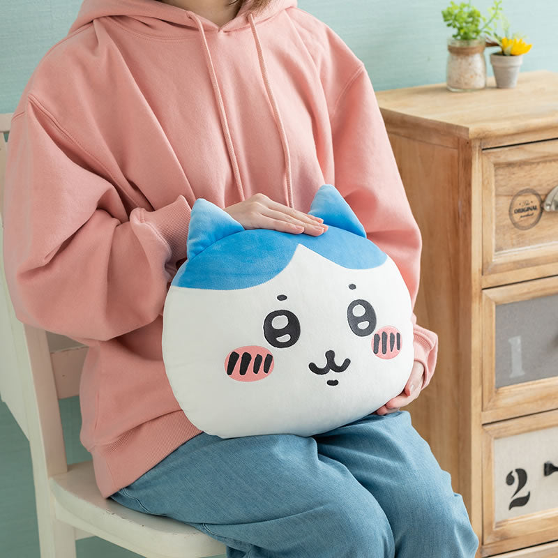 Chiikawa Face Cushion (Hachiware)