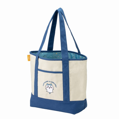 Chiikawa Embroidered Canvas Tote Bag