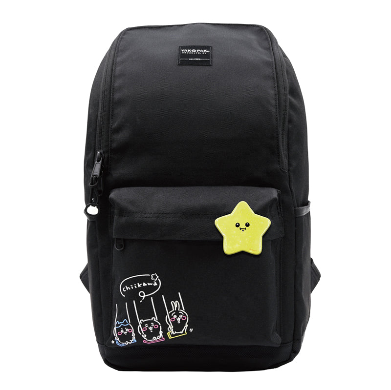 [Reservation Closed] Chiikawa YAKPAK Collaboration Open Wide Day Pack (Star-shaped Badge Included) [Shipping from early September] [Credit Card Payment Only] [No Combined Orders with Regular Items, Shipping Date Not Available] [Campaign Excluded]