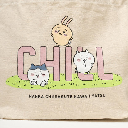 치이카와 런치 토트백 CHILL (내추럴)
