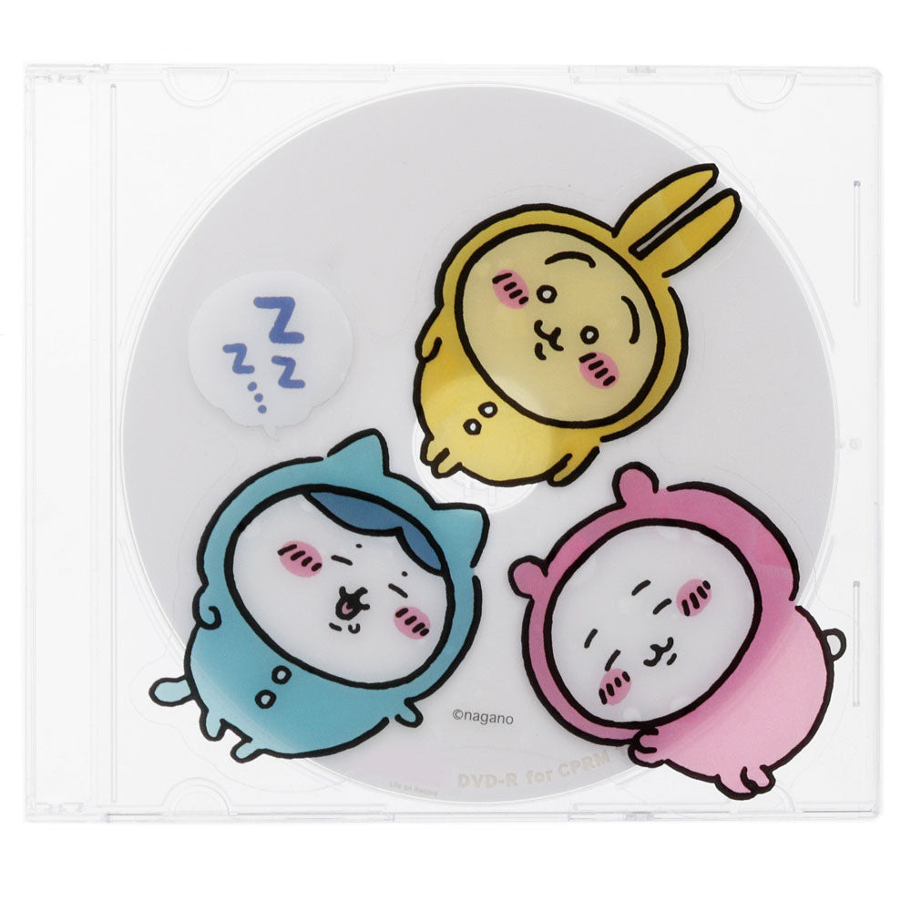 Chiikawa Big Clear Sticker (Pajama)