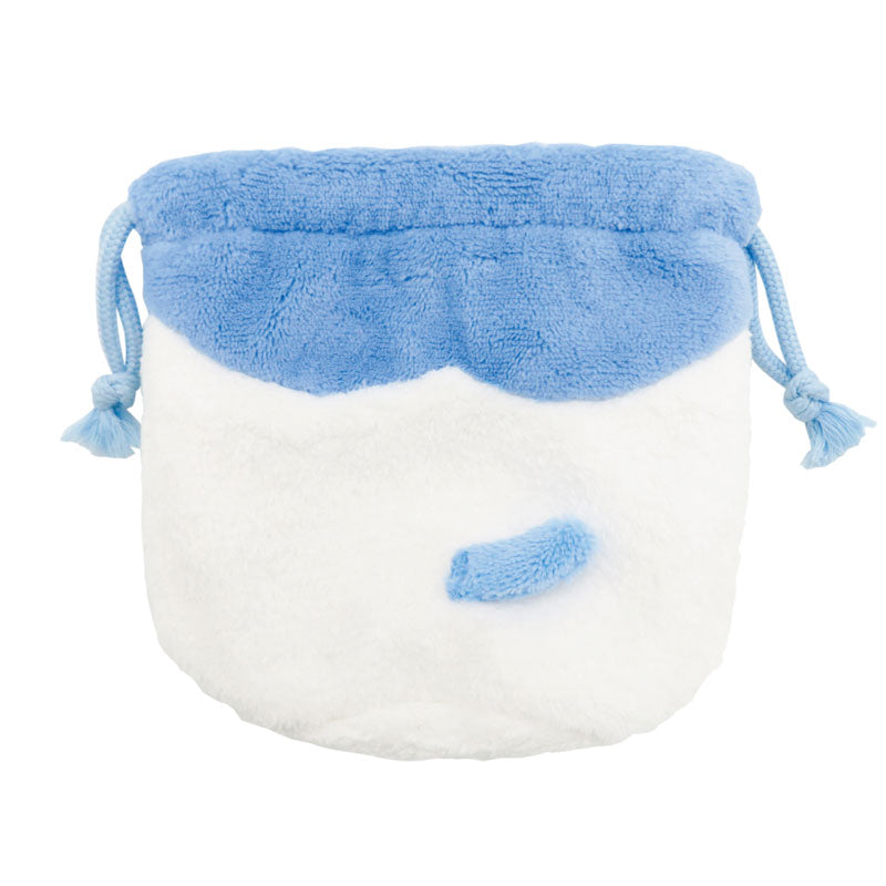 Chiikawa Face Drawstring Pouch (Hachiware)