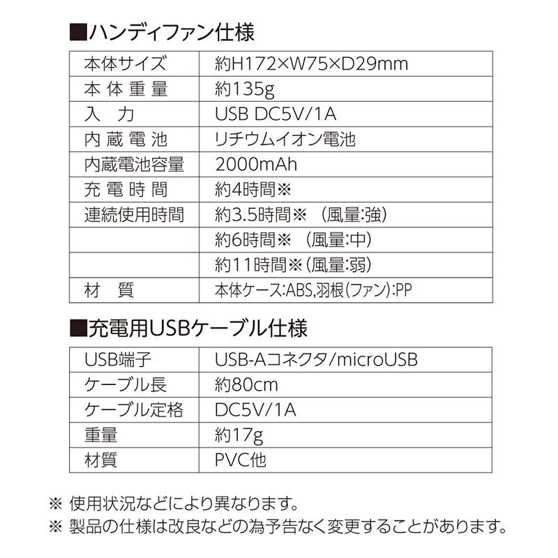 吉伊卡哇 手持風扇2