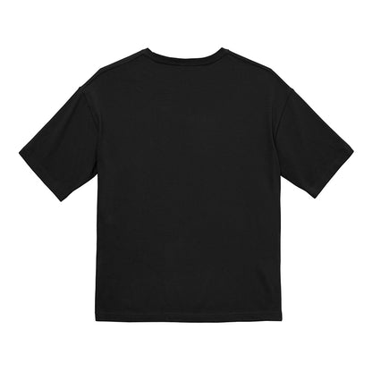 Chiikawa Chinese Diner Big T-shirt Neon Art (Black)