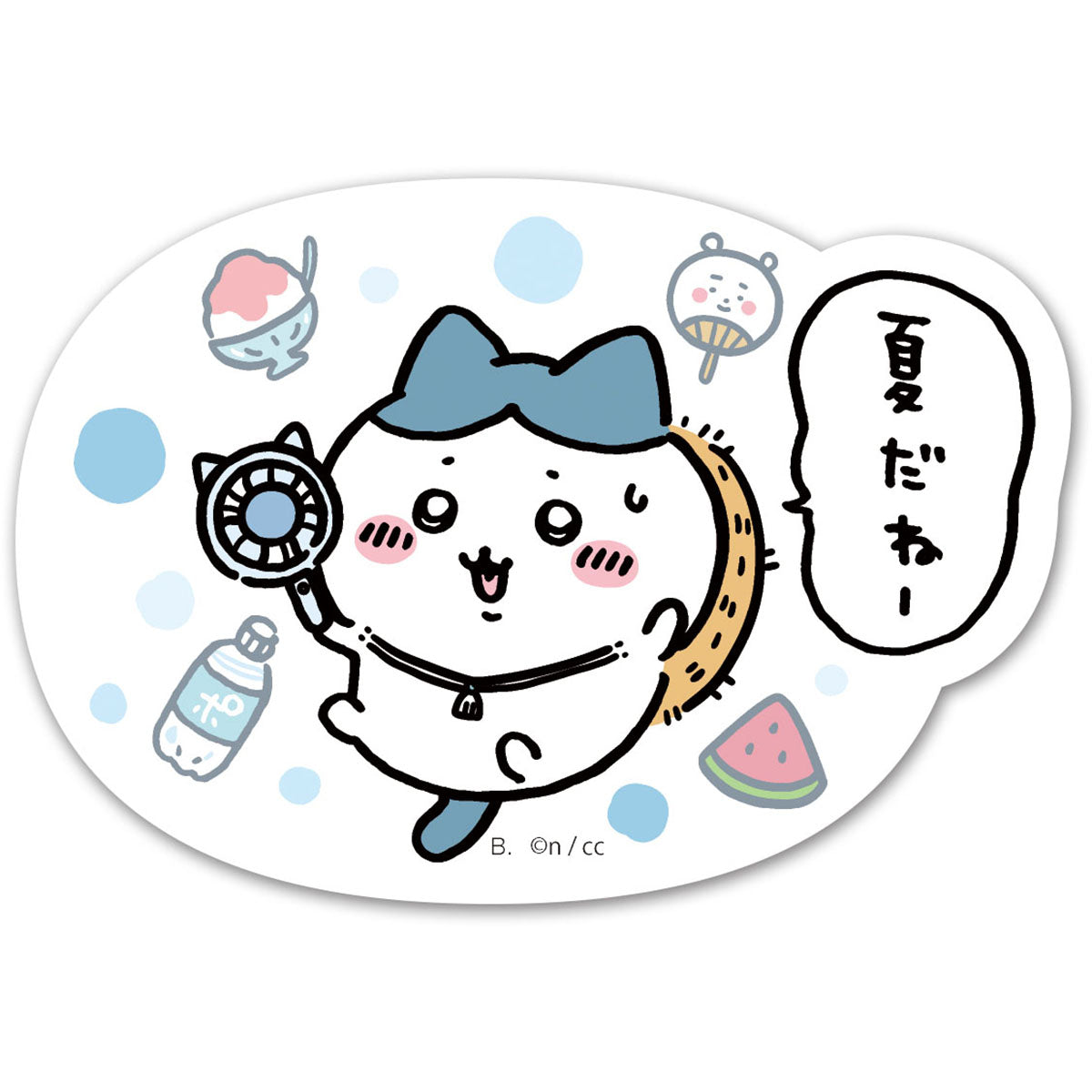 吉伊卡哇 切割貼紙套裝3（全64種）1BOX 20包入