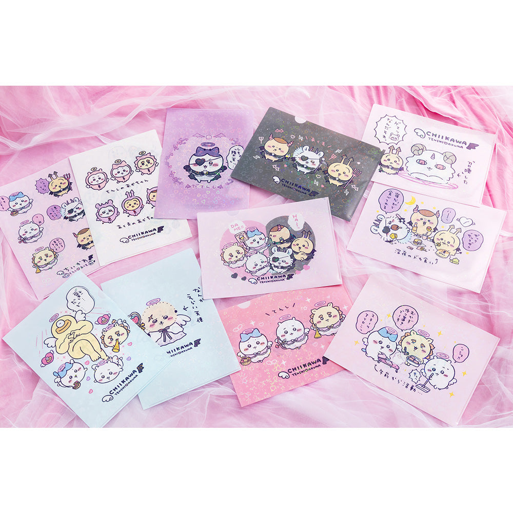 ちいかわ てんし♡あくま ホログラムA4クリアファイル（あくま）