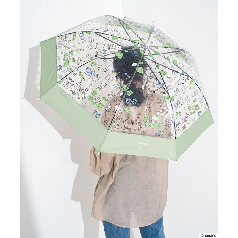 吉伊卡哇 PVC雨伞（除草考试图案）